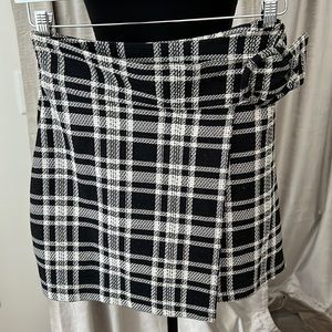 Plaid Mini Skirt